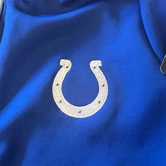 Antigua Women's Indianapolis Colts Full-Zip Jacket Blue Size L NFL Sports - Picture 12 of 13